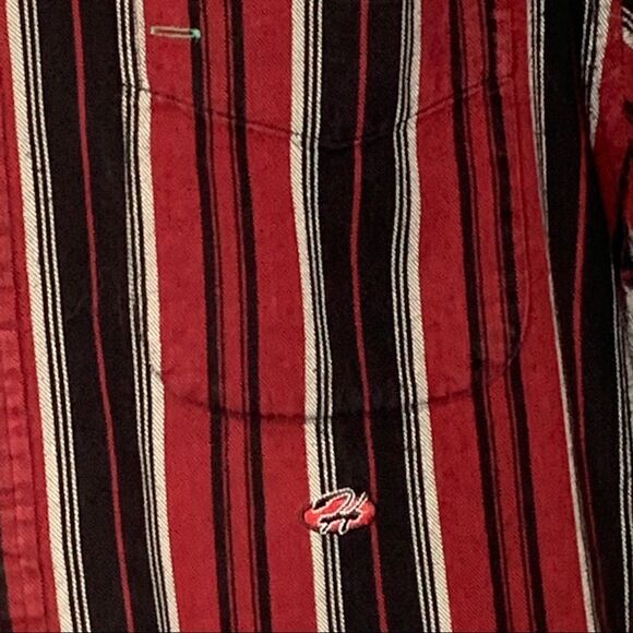 Vintage Tommy Hilfiger Motorcycle Dress Shirt M - Picture 5 of 5